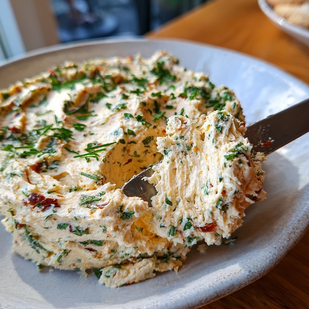Kräuterbutter Mit Getrockneten Tomaten